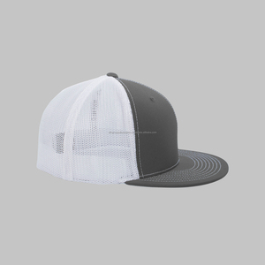 Gorras หมวกเบสบอลทรงโค้งทำจากพีวีซีสีดำมี5แผงหมวกทรงสูงทำจากหนังนิ่มปรับแต่งโลโก้ของคุณเอง - Product Image 4