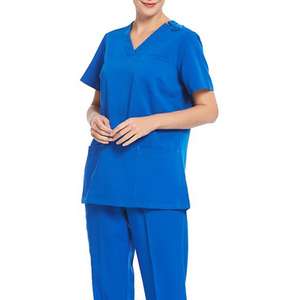 2026 OEM Medical Unisex Scrub <b>Set</b> for Nurses and <b>Doctors</b> Quick Dry Breathable Canvas Jogger Scrub Uniform - Product Image 2