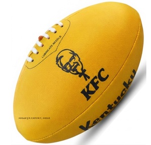 Ensemble de football australien de qualité supérieure, taille 5, balles AFL personnalisées avec logo, vessie en latex, 100% haute durabilité - Product Image 1