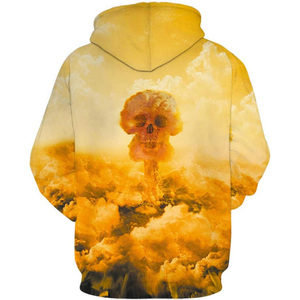เสื้อฮู้ดดี้ปักลายสำหรับผู้ชาย ฤดูหนาว ทรงปกติ หรูหรา คุณภาพสูง ผ้าฝ้าย ทรงหลวม ไหล่ตก หนัก 400gsm พิมพ์ลายตามสั่ง ทรงบ็อกซี่ - Product Image 4