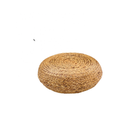 Furnitur air Hyacinth pabrik Vietnam bangku duduk persegi/meja Ottoman Seagrass alami penggunaan furnitur rumah Hotel
