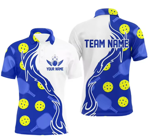 IRSA SPORTS T-shirt de sport unisexe toutes saisons pour pickleball, personnalisable par sublimation, respirant, écologique, en Spandex/Coton, manches courtes - Product Image 1