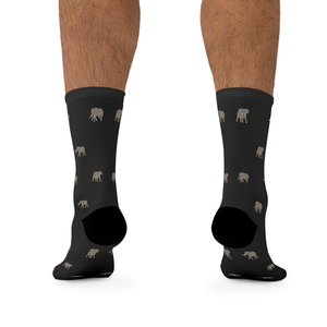 Chaussettes personnalisées en laine et coton, fabriquées directement en usine, différentes tailles et couleurs, qualité supérieure avec emballage, chaussettes pour hommes, femmes et enfants - Product Image 2