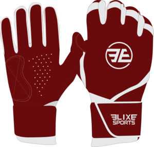 ถุงมือตีเบสบอล ELIXE SPORTS สีดำแบบกำหนดเอง หนังแท้ บุฟองน้ำ ปิดด้วยแถบตีนตุ๊กแก สำหรับผู้ใหญ่ทุกเพศ ระบายอากาศได้ดี ทนทาน - Product Image 6