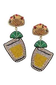 Pendientes de cuentas hechos a mano a la moda, joyería elegante para mujer al mejor precio - Product Image 6