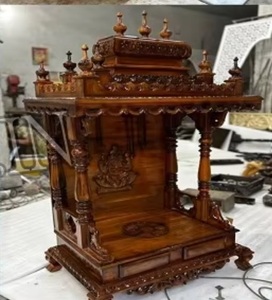 Buy Pooja Wooden <b>Temple</b> at Wholesale Rates Customized Handmade Traditional Wooden Mandir <b>Temple</b> for <b>Home</b> <b>Home</b> Office & Apartment - Product Image 3