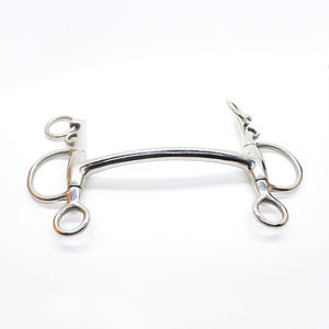 Más Vendido y de Primera Categoría: Bocado para Caballo Hashmi Sons HS-HB-045 de Acero, Transpirable, Anti-Pilling, Anti-Encogimiento, Material Suave, Diseño de Logotipo Personalizado - Product Image 6