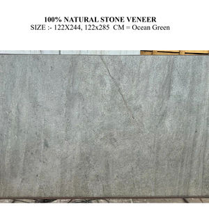แผ่นหินอ่อนธรรมชาติ 100% สีเขียวโอเชียน แบบยืดหยุ่น ตกแต่งบ้าน สำนักงาน ดีไซน์ภายใน โต๊ะกาแฟหินอ่อน - Product Image 1