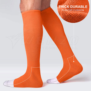 Chaussettes de football sur mesure, qualité supérieure, équipement sportif d'équipe, ajustement confortable et compressif pour les clubs de football et l'entraînement - Product Image 6