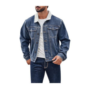 Vestes en jean classiques d'extérieur décontractées et à la mode pour hommes, nouveau dernier design, vente chaude au meilleur prix pour l'hiver - Product Image 1