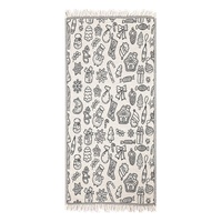 Vente en gros de serviettes de toilette de Noël en coton personnalisées avec logo Serviette de toilette imprimée personnalisée Ensemble de torchons de cuisine de qualité supérieure