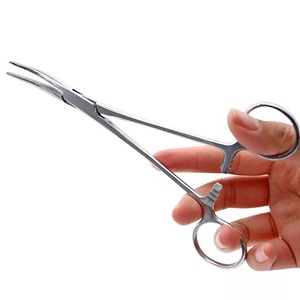ผู้ผลิตเครื่องมือแพทย์คีมคีบยุงแบบตรงและแบบโค้งคุณภาพพรีเมียม - Product Image 3