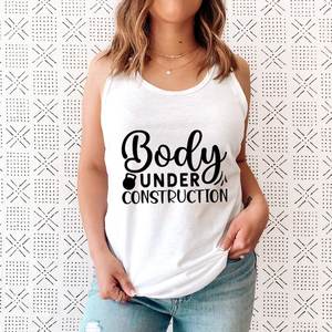 Débardeur Femme en Polyester/Coton Tissé de Bonne Qualité, Séchage Rapide, Respirant, Vente Directe Usine, Prix de Gros, Service OEM pour Adultes - Product Image 2