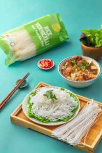 บะหมี่ข้าวแห้งสำเร็จรูป AURIRICE 400 กรัม บรรจุภัณฑ์แบบถุง ผลิตในเวียดนาม ส่งออก อาหารประจำวันเพื่อสุขภาพ ขายส่ง - Product Image 3