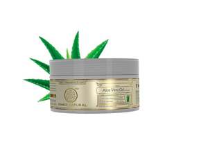 Gel d'aloe vera naturel Khadi, hydratant en profondeur, formule non collante, rend la peau douce et souple, convient à tous les types de peau, 200g - Product Image 2
