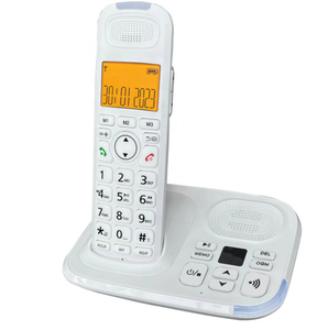 Téléphone sans fil numérique DECT 1,8 GHz Maxcomm MT-1015 TAM avec répondeur - Solution de télécommunication domestique pratique - Product Image 2