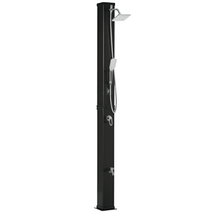 Doccia Solare da Esterno da 10,6 Galloni con Getto a Pioggia Rotante a 360°, Temperatura Regolabile, Doccetta Manuale e Doccia per Piedi 2 in 1 - Product Image 1