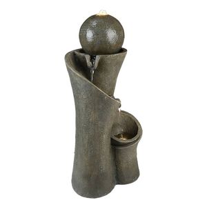 Fuente de Jardín en Cascada de 24 Pulgadas para Uso en Interiores y Exteriores, Patio y Jardín - Product Image 6