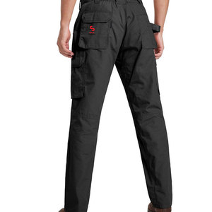 Pantalon cargo homme moderne Solid Trader Premium, léger, respirant, avec emplacement stratégique des poches. - Product Image 5
