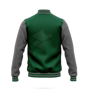 Chaqueta Letterman de Invierno para Hombre, Estilo Diario, con Logotipo Frontal, Tela Suave, Diseño Casual para Moda Urbana, Cómoda para Combinar en Capas - Product Image 2