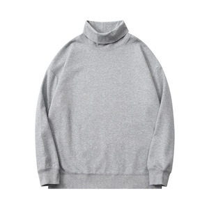 Winter Men'S Thick And Warm <b>Sweater</b> Casual Slim Fit Long Sleeve High Collar T-Shirts 400g Plush Turtleneck Hoodies - Product Image 1