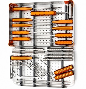 Juego de Instrumentos Quirúrgicos Endoscópicos Unilaterales Biportales de Calidad Premium para Cirugía de Columna UBE con Caja, Certificación CE ISO - Product Image 1