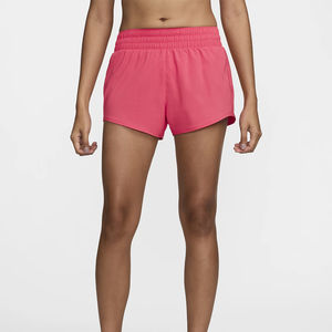 Shorts Deportivos de Cintura Alta Elástica para Mujer, Diseño de Bloques de Color de Secado Rápido, con Logotipo Personalizado, Shorts de Alta Calidad para Mujer - Product Image 1