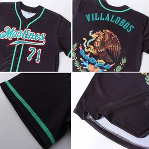Camisetas de Béisbol al por Mayor, Diseño Personalizado de Fábrica, Precio con Descuento, Transpirables, de Secado Rápido, que Absorben la Humedad, Servicio OEM ODM - Product Image 4