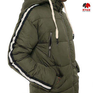 Veste matelassée d'hiver pour homme Ryan Pro Gear, design personnalisé, avec tissu extérieur en nylon - Product Image 3