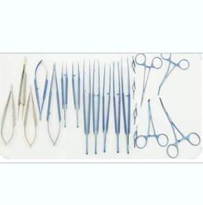 Ensemble complet d'instruments chirurgicaux pour la chirurgie vasculaire majeure à usage hospitalier professionnel, 62 pièces, équipement médical chirurgical - Product Image 6