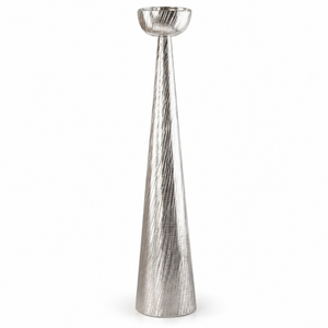 Brûleur à Bakhoor en aluminium et acier inoxydable de grande taille |   Porte-encens sculptural sur pied pour Oud Arabe, idéal pour Majlis, Hôtels et Maisons de Luxe - Product Image 1