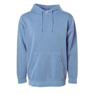 Stylish Casual Midweight Organic Cotton Hoodie for Youth 100% Pigment Dye Embroidered <b>Pullover</b> Soft Durable Winter Solid Pattern - Product Image 1