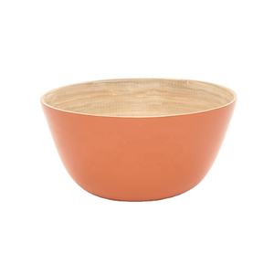 Customized Logo Eco-friendly Disposable <b>Mixing</b> <b>Bowls</b> <b>Set</b> Natural Living Bamboo Wood Salad <b>Bowl</b> Safe for Direct Food Service - Product Image 1