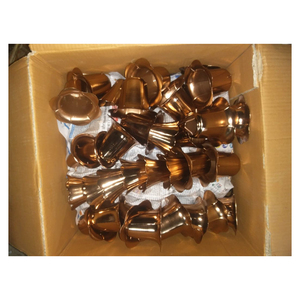Premium <b>Copper</b> Cups Traditional Drinking Cups Reusable Metal Tumbler for Home Restaurant and Kitchen - Product Image 3