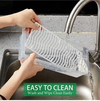 Organisateur de réfrigérateur multi-niveaux en plastique PP, boîte de rangement alimentaire avec plateau d'égouttage pour légumes et fruits, hermétique, anti-fuite, grande capacité, à couvercle rabattable