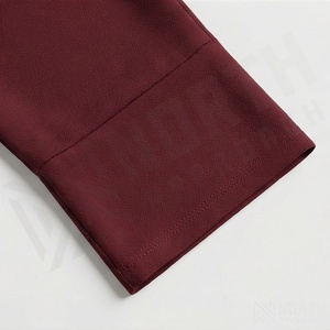 2025 OEM Kimono Abaya pour femmes musulmanes, en tissu polyester épais, doux et très extensible, col en V, manches longues, pour fêtes, Ramadan, mariages - Product Image 5