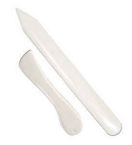 Polished Animal Style Bone <b>Folder</b> & <b>Plastic</b> Trimming Tool-Eco-Friendly Dual-Purpose DIY Craft Knife for Leather/Paper - Product Image 1