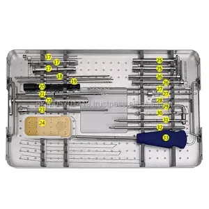 Juego de Instrumentos Ortopédicos para Fragmentos Pequeños de Extremidades Superiores, de Acero, Manual, de Alta Calidad, Certificado CE, Duradero, de By Grip Surgical - Product Image 1