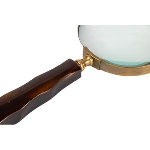 แว่นขยายโบราณสุดหรู ขอบทองเคลือบเงา สไตล์วินเทจ สำหรับตกแต่ง ราคาขายส่ง - Product Image 2