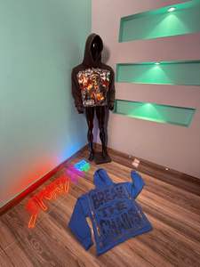 Sudadera con Capucha para Hombre con Logotipo Personalizado al Mejor Precio al por Mayor, Sudadera con Capucha con Estampado Serigrafiado, Estilo Moderno y Básico - Product Image 2