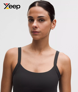 เสื้อชั้นในกีฬาโยคะคุณภาพสูงสำหรับผู้หญิง XEEP รุ่น XC-SB-137 แบบเรียบง่าย ระบายอากาศได้ดี สายปรับได้ แผ่นรองถอดออกได้ รองรับได้ดีเยี่ยม แห้งเร็ว - Product Image 3