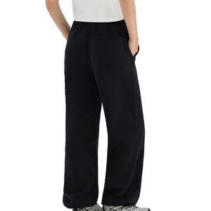 กางเกงวอร์มขายาวทรงตรงผ้าโพลีเอสเตอร์/คอตตอนสีพื้นสไตล์อเมริกัน เอวยางยืด ทรงหลวม ขากว้าง เหมาะสำหรับเล่นกีฬาและสวมใส่ลำลอง - Product Image 5