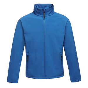 <b>Men's</b> Custom Soft Shell Bomber <b>Jacket</b> High Quality Fashionable Waterproof Breathable Plus Size Zipper Closure for Winter - Product Image 2