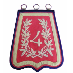 Sabretache del 4º Hussar Real Victoriano, Insignias para Blazer, Escudos Familiares, Banderas para Blazer - Product Image 2