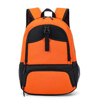 Mochila Deportiva Personalizada con Logotipo, Impermeable, con Cierre, Puerto USB, Correa de Hombro Arqueada Anti-Robo, Compartimento para Zapatos, para Balón y Portátil