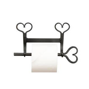 Portarrollos de papel higiénico de hierro que ahorra espacio, organizador de baño montado en la pared para uso en el baño - Product Image 2