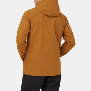 Chaqueta Cortavientos Impermeable de Manga Larga, Secado Rápido, Ligera, Informal, Sólida y Elegante para Hombre, con Diseño Personalizado - Product Image 3