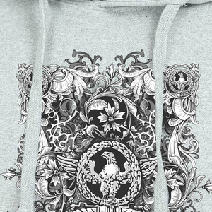 Hysaf apparels Co เสื้อฮู้ดสวมหัวผ้าฝ้าย100% ขนาดใหญ่สำหรับฤดูหนาวพิมพ์ลายหน้าจอแบบกำหนดเองดีไซน์ด้านหน้าสำหรับทุกเพศ - Product Image 6