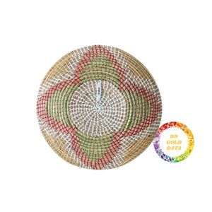 Placa de pared de algas marinas rústicas Arte de pared tejido a mano para interiores ecológicos - Product Image 4