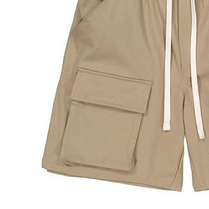 Shorts en coton éponge pour hommes, qualité supérieure, blancs, pour la détente, fabrication OEM ODM, vente en gros, pour hommes - Product Image 3